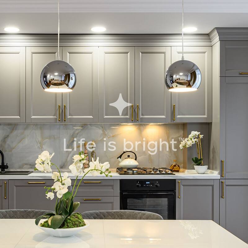 Luxrite 6" LED Recessed Ceiling Light JBox 18W 5 Color Selectable